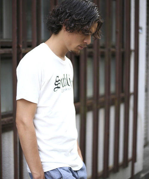 Denime（ドゥニーム）の「サブライムプリントＴシャツ【Denime×Sublime】：Mens（Tシャツ/カットソー・メンズ・ホワイト/ブラック・LARGE/SMALL/MEDIUM/X-LARGE）」の21枚目の写真