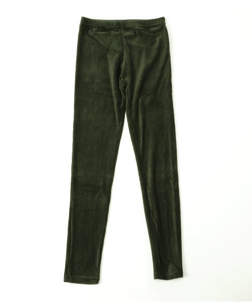 Born（ボーン）の「Velour Leggings/ベロアレギンス（レギンス/スパッツ・レディース・ブラック/オリーブ・FREE）」の9枚目の写真