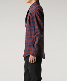 “SPRAY ORB” ハルスカラーシャツ ブラック 72204 Vivienne Westwood MAN（ヴィヴィアンウエストウッドマン）の