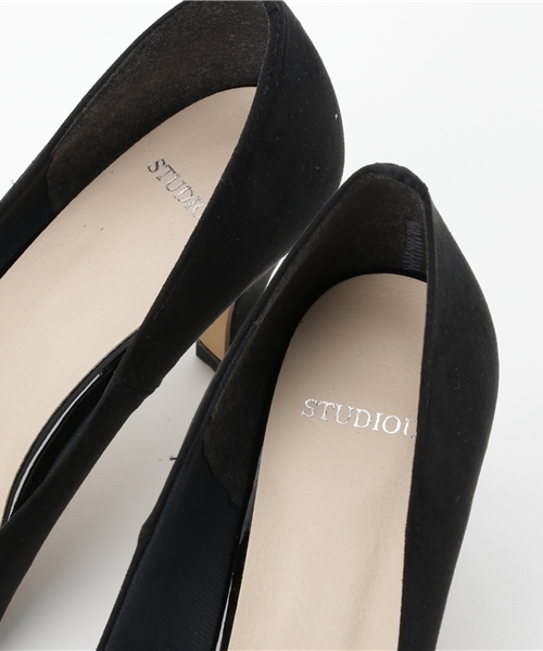 STUDIOUS(ステュディオス)の「6.5ポインテッドトゥパンプス(パンプス・レディース・ブラック/ベージュ/ピンク・MEDIUM/LARGE/SMALL)」の4枚目の写真