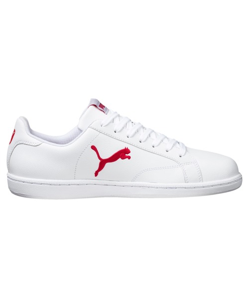 PUMA(プーマ)の「PUMA プーマ ユニセックス プーマ スマッシュ キャット L スニーカー(スニーカー・メンズ・ホワイト×レッド/ホワイト×ブラック/ブラック・23.0cm/22.5cm/26.0cm/27.0cm/25.5cm/24.5cm/23.5cm/26.5cm/27.5cm/25.0cm/28.0cm/24.0cm/22.0cm/28.5cm/29.0cm/30.0cm)」の5枚目の写真