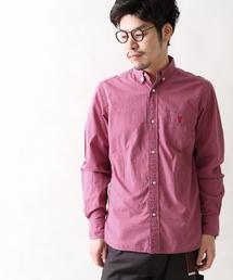 coen | ブロードギンガムチェックボタンダウンシャツ(シャツ/ブラウス)