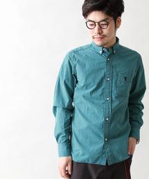 coen | ブロードギンガムチェックボタンダウンシャツ(シャツ/ブラウス)