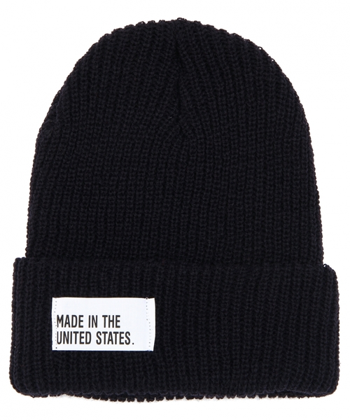 BEAUTY&YOUTH UNITED ARROWS（ビューティーアンドユースユナイテッドアローズ）の「BY ビーニー  made in USA/ニット帽¨ ◆（ニットキャップ/ビーニー・メンズ・ブラック/ダークグレー/ブラウン/オレンジ/ケリー/コバルトブルー/ネイビー/イエロー/ゴールド/ナチュラル/レッド/ワインレッド/ロイヤルブルー/パープル/その他1/その他2/オレンジ系その他・F）」の7枚目の写真