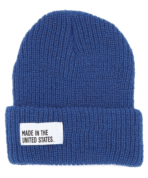 BEAUTY&YOUTH UNITED ARROWS（ビューティーアンドユースユナイテッドアローズ）の「BY ビーニー  made in USA/ニット帽¨ ◆（ニットキャップ/ビーニー・メンズ・ブラック/ダークグレー/ブラウン/オレンジ/ケリー/コバルトブルー/ネイビー/イエロー/ゴールド/ナチュラル/レッド/ワインレッド/ロイヤルブルー/パープル/その他1/その他2/オレンジ系その他・F）」の9枚目の写真
