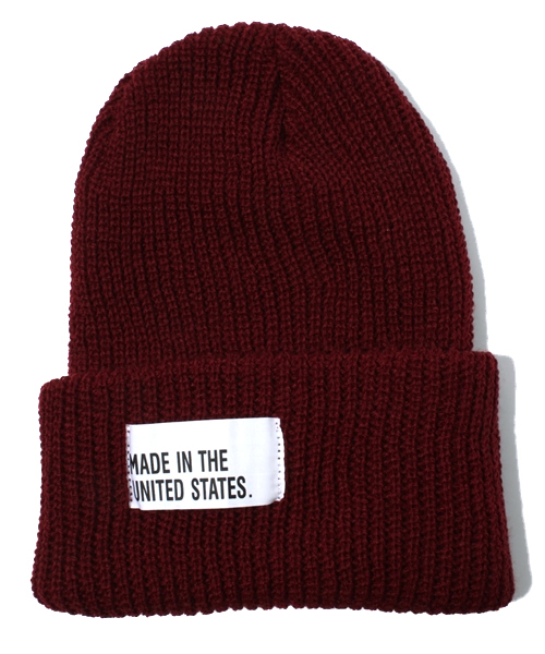 BEAUTY&YOUTH UNITED ARROWS（ビューティーアンドユースユナイテッドアローズ）の「BY ビーニー  made in USA/ニット帽¨ ◆（ニットキャップ/ビーニー・メンズ・ブラック/ダークグレー/ブラウン/オレンジ/ケリー/コバルトブルー/ネイビー/イエロー/ゴールド/ナチュラル/レッド/ワインレッド/ロイヤルブルー/パープル/その他1/その他2/オレンジ系その他・F）」の13枚目の写真