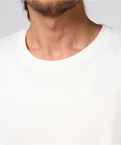 ALLSAINTS（オールセインツ）の「GOSFORD CREW T-SHIRT（Tシャツ/カットソー・メンズ・ホワイト/ダークブラック・SMALL/LARGE/MEDIUM/X-SMALL）」の6枚目の写真