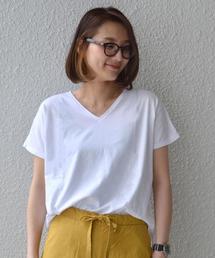 SHIPS Days STANDARD: ソフトコットン Vネック TEE