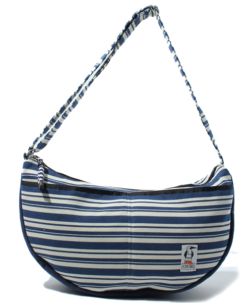 BEAMS（ビームス）の「CHUMS×BEAMS / 別注 SWEATバナナショルダー（ショルダーバッグ・メンズ・ライトグレー/ネイビー・ONE SIZE）」の2枚目の写真