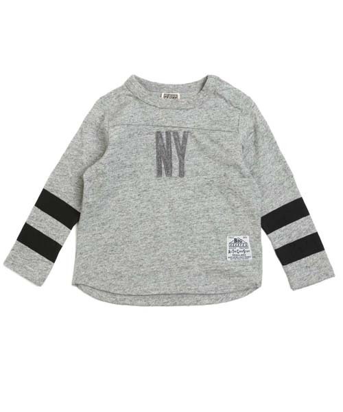 F.O.KIDS（エフオーキッズ）の「4色4柄フェルトワッペン長袖Tシャツ（Tシャツ/カットソー・キッズ・マスタード/グレー/オフホワイト/レッド・110/160/150/80/140/95/90/100/120/130）」の18枚目の写真