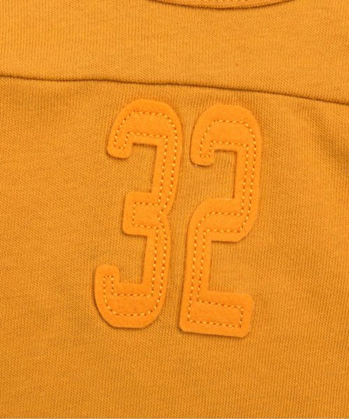 F.O.KIDS（エフオーキッズ）の「4色4柄フェルトワッペン長袖Tシャツ（Tシャツ/カットソー・キッズ・マスタード/グレー/オフホワイト/レッド・110/160/150/80/140/95/90/100/120/130）」の7枚目の写真