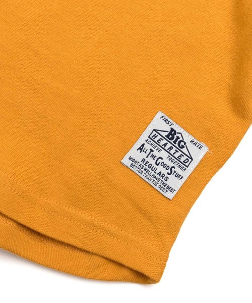 F.O.KIDS（エフオーキッズ）の「4色4柄フェルトワッペン長袖Tシャツ（Tシャツ/カットソー・キッズ・マスタード/グレー/オフホワイト/レッド・110/160/150/80/140/95/90/100/120/130）」の9枚目の写真