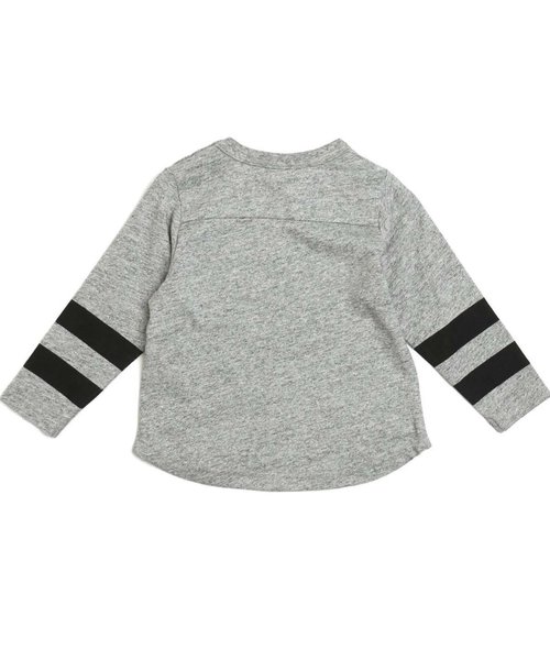 F.O.KIDS（エフオーキッズ）の「4色4柄フェルトワッペン長袖Tシャツ（Tシャツ/カットソー・キッズ・マスタード/グレー/オフホワイト/レッド・110/160/150/80/140/95/90/100/120/130）」の13枚目の写真