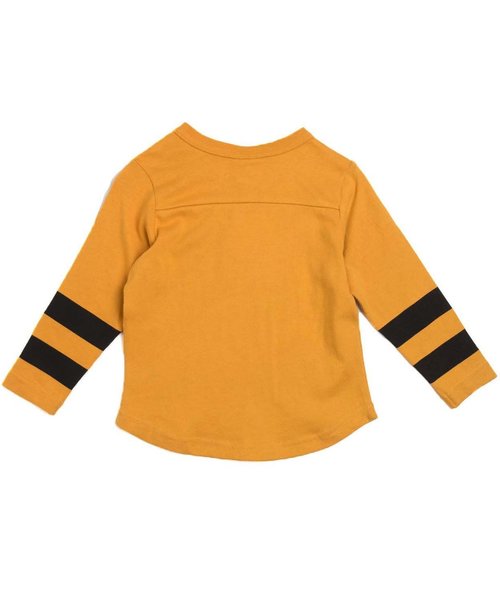 F.O.KIDS（エフオーキッズ）の「4色4柄フェルトワッペン長袖Tシャツ（Tシャツ/カットソー・キッズ・マスタード/グレー/オフホワイト/レッド・110/160/150/80/140/95/90/100/120/130）」の14枚目の写真