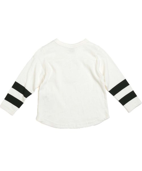 F.O.KIDS（エフオーキッズ）の「4色4柄フェルトワッペン長袖Tシャツ（Tシャツ/カットソー・キッズ・マスタード/グレー/オフホワイト/レッド・110/160/150/80/140/95/90/100/120/130）」の15枚目の写真