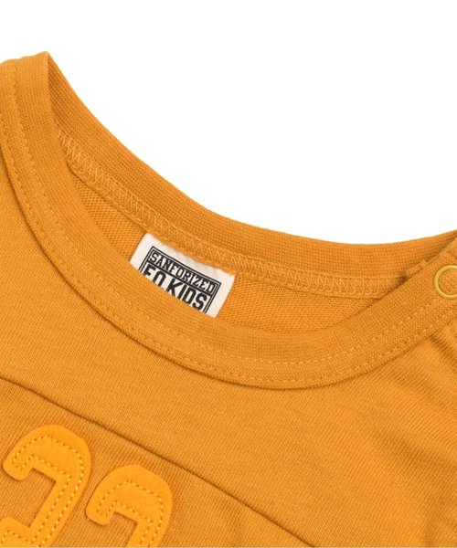 F.O.KIDS（エフオーキッズ）の「4色4柄フェルトワッペン長袖Tシャツ（Tシャツ/カットソー・キッズ・マスタード/グレー/オフホワイト/レッド・110/160/150/80/140/95/90/100/120/130）」の17枚目の写真