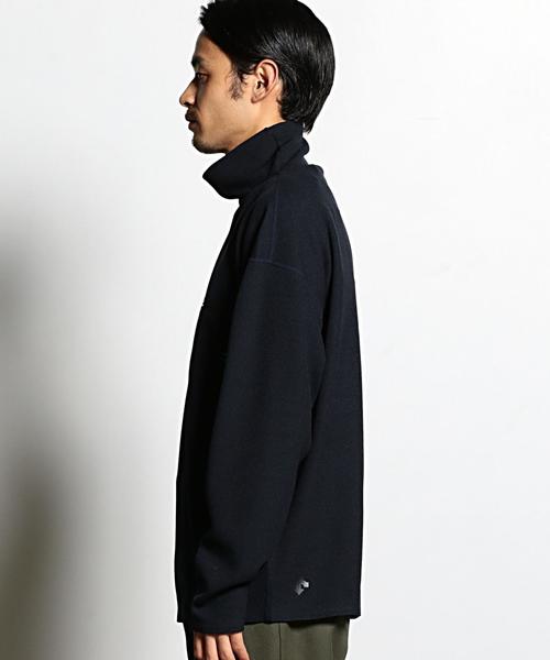 DESCENTE PAUSE（デサントポーズ）の「DESCENTE PAUSE（デサントポーズ）  THERMAL BIG TURTLE（Tシャツ/カットソー・メンズ・ネイビー/オリーブ・MEDIUM/SMALL/LARGE）」の5枚目の写真