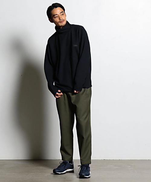 DESCENTE PAUSE（デサントポーズ）の「DESCENTE PAUSE（デサントポーズ）  THERMAL BIG TURTLE（Tシャツ/カットソー・メンズ・ネイビー/オリーブ・MEDIUM/SMALL/LARGE）」の6枚目の写真
