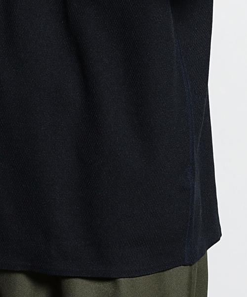 DESCENTE PAUSE（デサントポーズ）の「DESCENTE PAUSE（デサントポーズ）  THERMAL BIG TURTLE（Tシャツ/カットソー・メンズ・ネイビー/オリーブ・MEDIUM/SMALL/LARGE）」の9枚目の写真