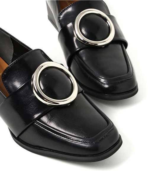 laboratory work（ラボラトリーワーク）の「リングローファー（ローファー・レディース・ブラック/キャメル・LARGE/MEDIUM）」の6枚目の写真