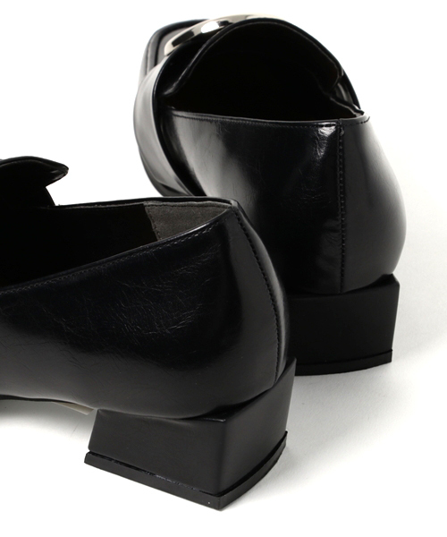 laboratory work（ラボラトリーワーク）の「リングローファー（ローファー・レディース・ブラック/キャメル・LARGE/MEDIUM）」の4枚目の写真