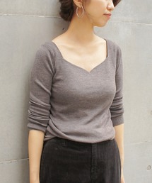 Lami | オープンネックプルオーバー◆(ニット/セーター)