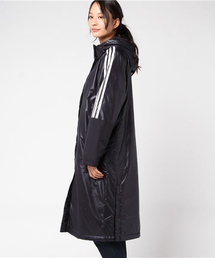 オールドアディダス　adidas ベンチコート　ナイロンジャケット adidas（アディダス）の「ベンチコート ｳｲﾒﾝｽﾞ ﾛﾝｸﾞﾎﾞｱｺｰﾄ