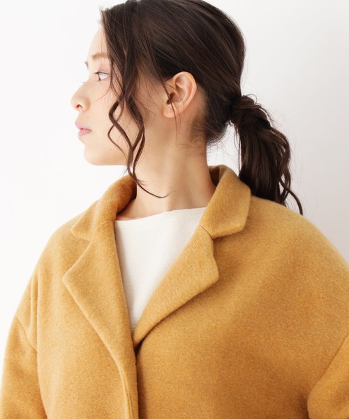 grove(グローブ)の「◆スライバーチェスターコート(チェスターコート・レディース・イエロー/ベージュ/ネイビー・03/02)」の7枚目の写真