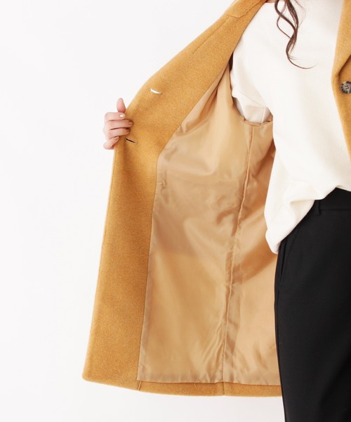 grove(グローブ)の「◆スライバーチェスターコート(チェスターコート・レディース・イエロー/ベージュ/ネイビー・03/02)」の11枚目の写真