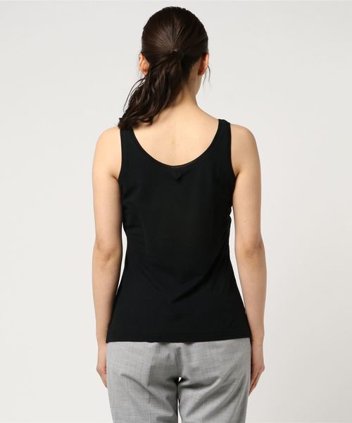 マーガレットハウエル　シルクタンクトップ MARGARET HOWELL（マーガレットハウエル）の「FINE TWIST COTTON