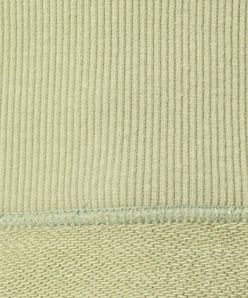 BEAUTY&YOUTH UNITED ARROWS（ビューティーアンドユースユナイテッドアローズ）の「BY コットン裏毛ハイネックプルオーバー o（スウェット・レディース・ライム/オフホワイト/ライラック・FREE）」の16枚目の写真