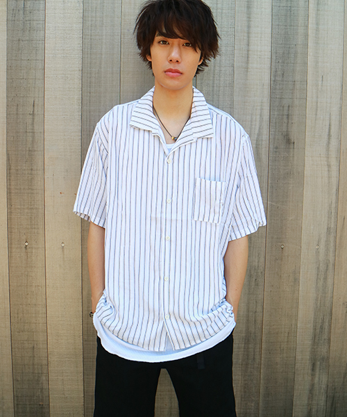 kutir(クティール)の「assort open collar shirt / 柄アソートオープンカラーシャツ(シャツ/ブラウス・メンズ・ホワイト系その他/ブラック系その他/グレー系その他・MEDIUM/LARGE)」の3枚目の写真