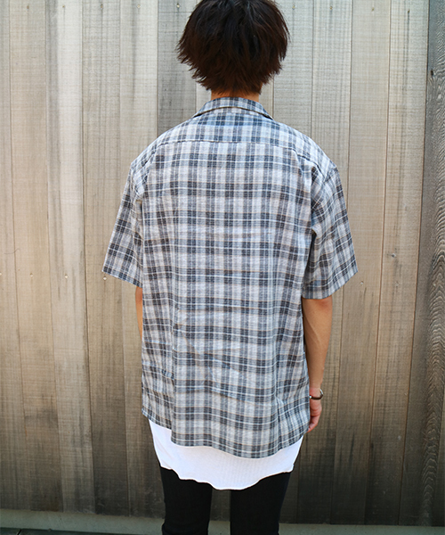 kutir(クティール)の「assort open collar shirt / 柄アソートオープンカラーシャツ(シャツ/ブラウス・メンズ・ホワイト系その他/ブラック系その他/グレー系その他・MEDIUM/LARGE)」の8枚目の写真