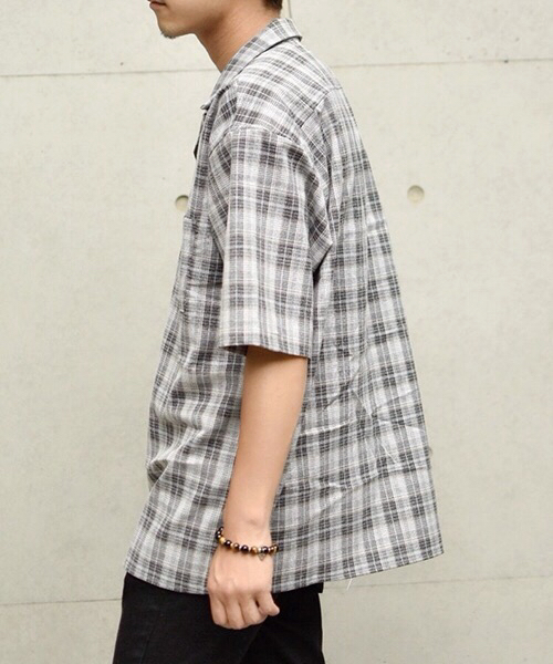kutir(クティール)の「assort open collar shirt / 柄アソートオープンカラーシャツ(シャツ/ブラウス・メンズ・ホワイト系その他/ブラック系その他/グレー系その他・MEDIUM/LARGE)」の15枚目の写真