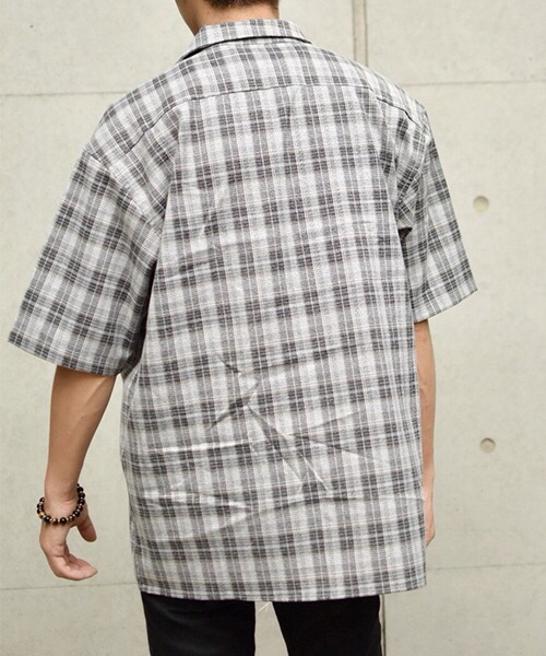 kutir(クティール)の「assort open collar shirt / 柄アソートオープンカラーシャツ(シャツ/ブラウス・メンズ・ホワイト系その他/ブラック系その他/グレー系その他・MEDIUM/LARGE)」の16枚目の写真