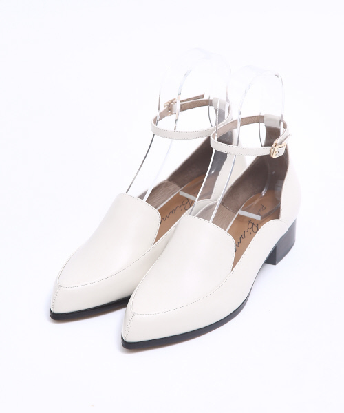 PICHE ABAHOUSE（ピシェ アバハウス）の「Bianc Rooney（ドレスシューズ・レディース・ブラック/ダークブラウン/オフホワイト・34/35/36/37/38/39/40）」の2枚目の写真