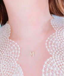 AHKAH プルミエトワール イニシャル （Ｍ） ネックレス プルミエトワールイニシャル （M） ネックレス | AHKAH