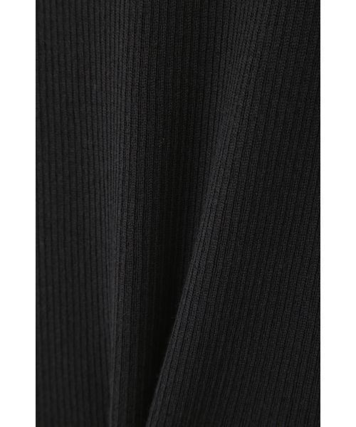 NATURAL BEAUTY BASIC（ナチュラルビューティーベーシック）の「【雑誌掲載】ウォッシャブルウールブレンドリブニット（ニット/セーター・レディース・ブラック/グレー/オフホワイト/ホワイト系その他/イエロー系その他・MEDIUM）」の9枚目の写真