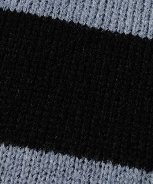 Candy Stripper（キャンディストリッパー）の「CND BORDER ニット（ニット/セーター・レディース・ホワイト/ブラック/ベージュ・2）」の9枚目の写真