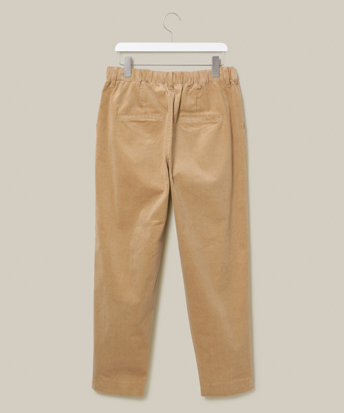 ADAM ET ROPE'（アダムエロペ）の「ストレッチコーデュロイワイドパンツ（その他パンツ・メンズ・ブラック/ベージュ/ダークブラウン・S/M/L）」の4枚目の写真