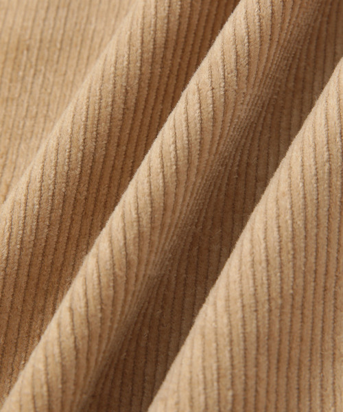 ADAM ET ROPE'（アダムエロペ）の「ストレッチコーデュロイワイドパンツ（その他パンツ・メンズ・ブラック/ベージュ/ダークブラウン・S/M/L）」の9枚目の写真