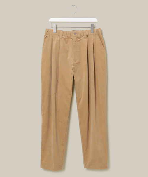 ADAM ET ROPE'（アダムエロペ）の「ストレッチコーデュロイワイドパンツ（その他パンツ・メンズ・ブラック/ベージュ/ダークブラウン・S/M/L）」の12枚目の写真