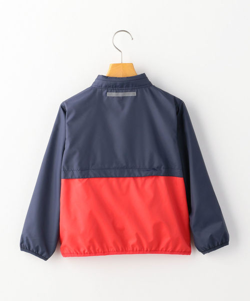 SHIPS（シップス）の「SHIPS KIDS:＜UVカット・撥水加工＞ポケッタブル パーカー(100～130cm)（ナイロンジャケット・キッズ・ネイビー/イエロー系その他2・110/120/130/100）」の3枚目の写真