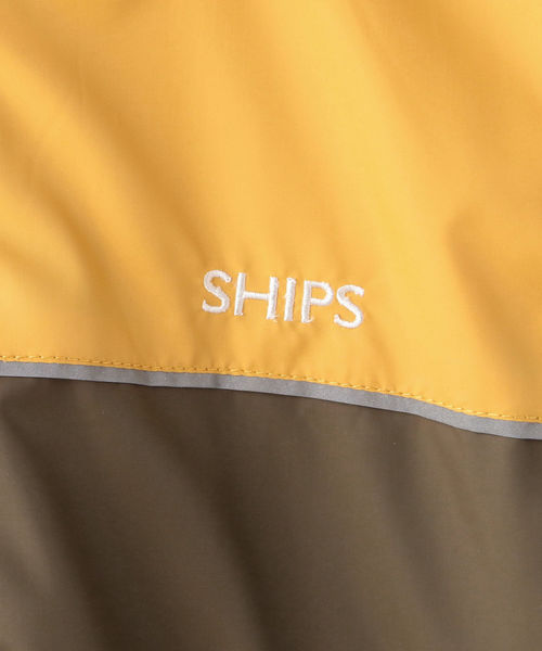 SHIPS（シップス）の「SHIPS KIDS:＜UVカット・撥水加工＞ポケッタブル パーカー(100～130cm)（ナイロンジャケット・キッズ・ネイビー/イエロー系その他2・110/120/130/100）」の11枚目の写真