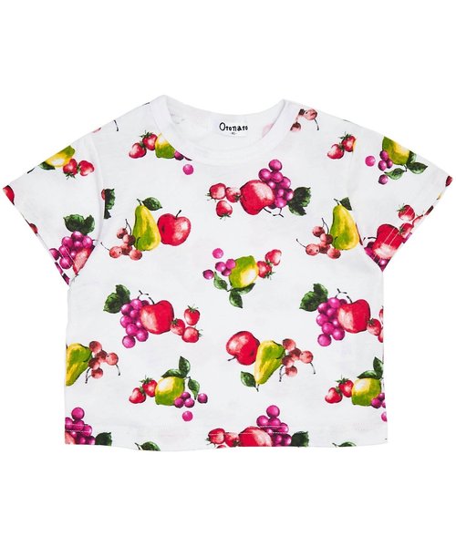 Otonato（オトナト）の「/2Pセットキャミ付Tシャツ（Tシャツ/カットソー・キッズ・レッド/チャコール・90/100/110/120/80/130/95/140）」の3枚目の写真