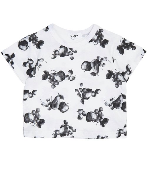 Otonato（オトナト）の「/2Pセットキャミ付Tシャツ（Tシャツ/カットソー・キッズ・レッド/チャコール・90/100/110/120/80/130/95/140）」の4枚目の写真