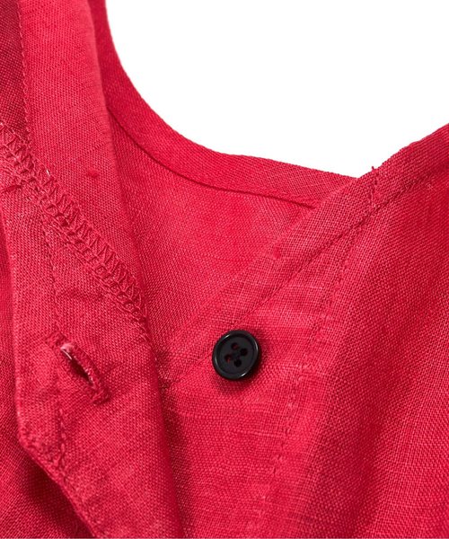 Otonato（オトナト）の「/2Pセットキャミ付Tシャツ（Tシャツ/カットソー・キッズ・レッド/チャコール・90/100/110/120/80/130/95/140）」の9枚目の写真