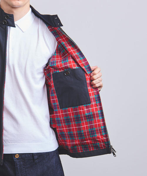 BARACUTA（バラクータ）の「＜BARACUTA（バラクータ）＞ G4（ブルゾン・メンズ・モカ/ネイビー・40/42/38/36）」の8枚目の写真