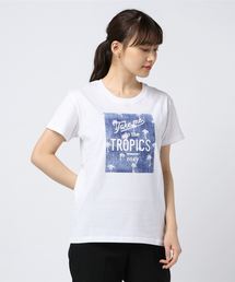 半袖Tシャツ ROXY TAKE ME TO THE TROPICS RST191175