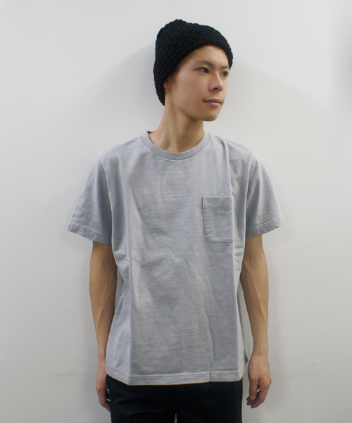 CIAOPANIC（チャオパニック）の「【Ciaopanic】プレーンポケTEE（Tシャツ/カットソー・メンズ・マスタード/ピンク/ネイビー/グリーン/グレー/ブラック/ホワイト・MEDIUM/LARGE/SMALL）」の3枚目の写真